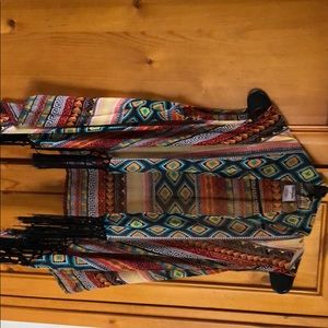 Wrangler frilly vest